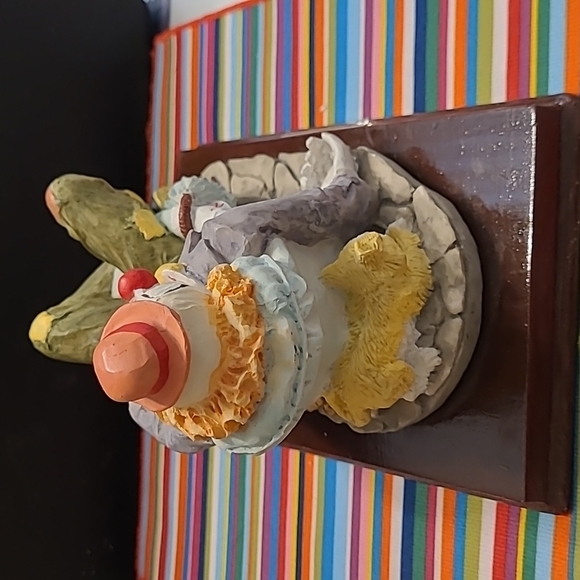 Circus Clown Sleeping in Bathtub. - Picture 4 of 7